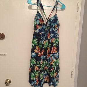 Summer floral dress